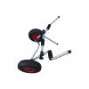 Kayak trolley with scupper supports